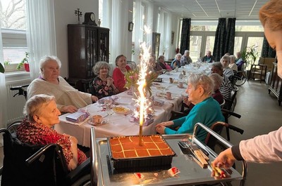 Oslava narozenin v březnu