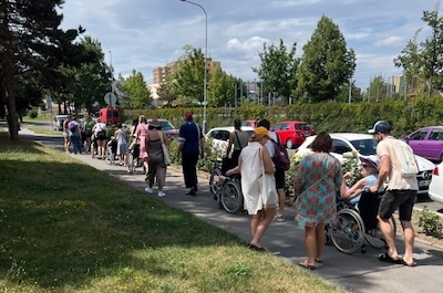 Terapie mezi stromy - Výlet do Malešického parku